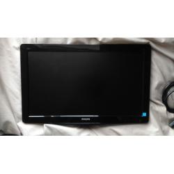 Philips V-line 196V3LSB - LED monitor - 18.5"