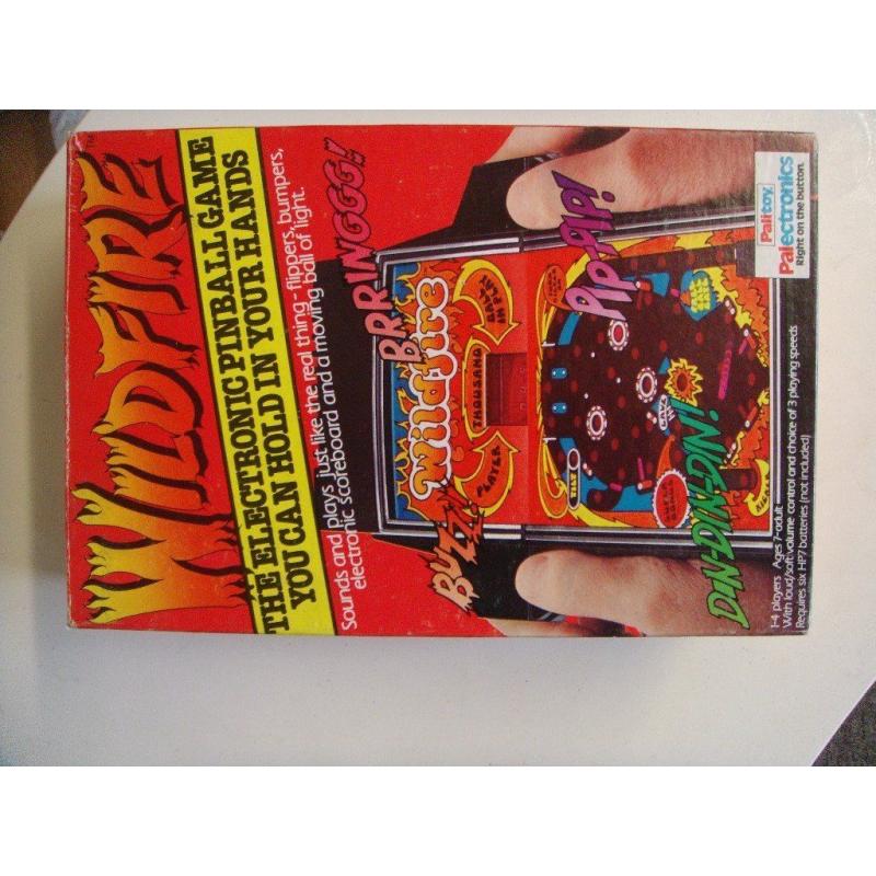 Vintage Electronic Hand Held Pinball Game