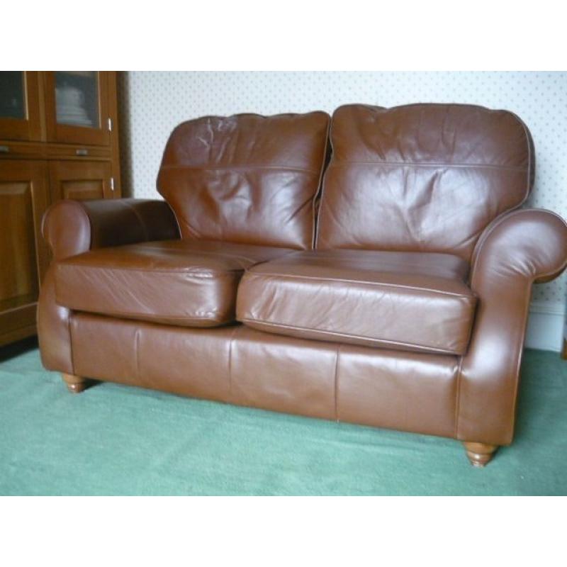 Leather 2 Seater Sofas Tan Leather From M&S