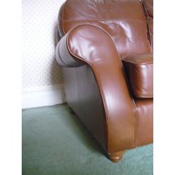 Leather 2 Seater Sofas Tan Leather From M&S