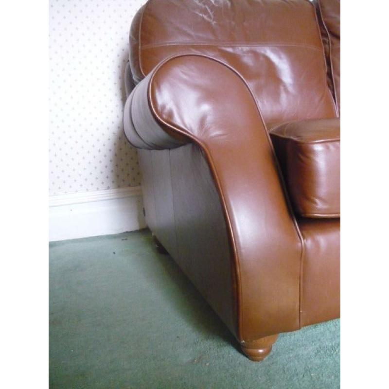 Leather 2 Seater Sofas Tan Leather From M&S