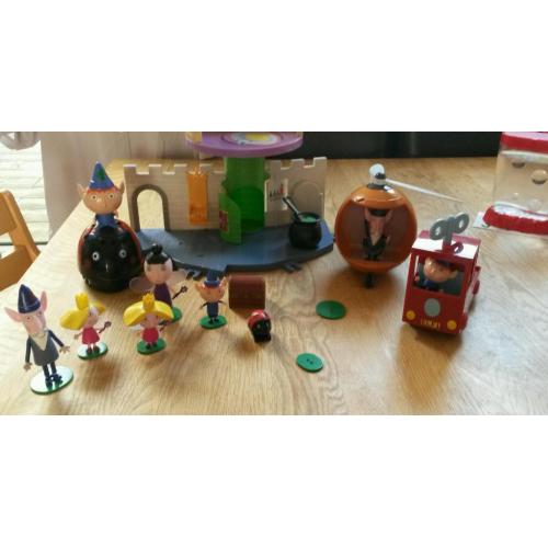 Ben and Holly play sets