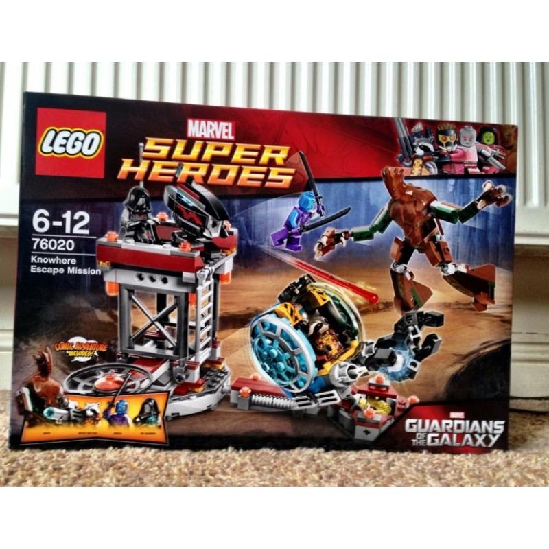 Lego Superheroes Knowhere Escape Mission New