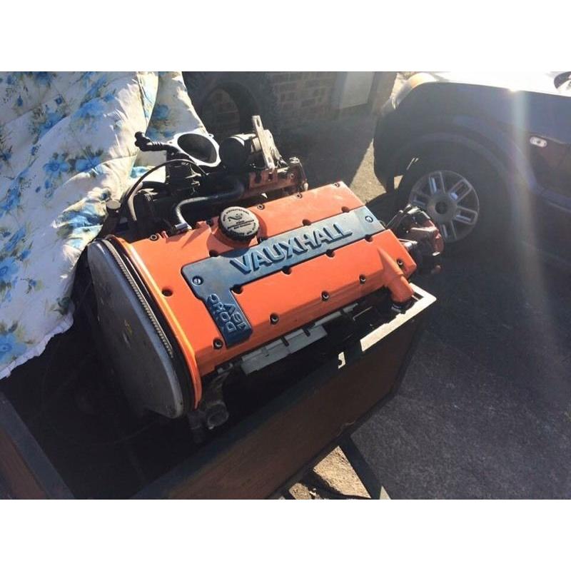 Vauxhall redtop engine,with type 9 gearbox.and bell housing to match.