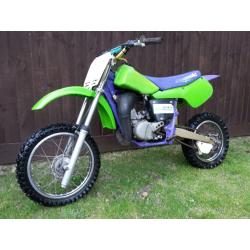 KAWASAKI KX60 NICE TIDY EXAMPLE KIDS MOTOCROSS MX MOTORBIKE