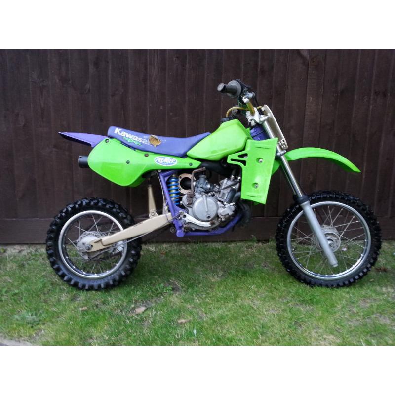 KAWASAKI KX60 NICE TIDY EXAMPLE KIDS MOTOCROSS MX MOTORBIKE