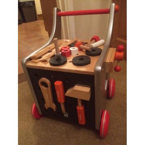 Wooden tool bench