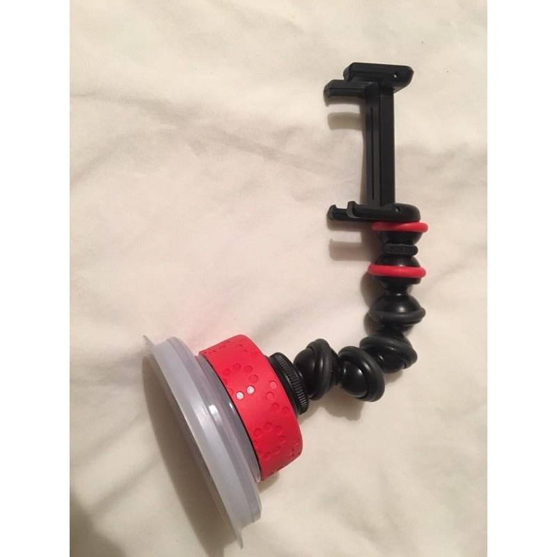 Joby Suction Cup and GorrilaPod arm