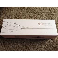 limited edition pink Ghd hair straighteners.