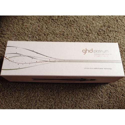 limited edition pink Ghd hair straighteners.