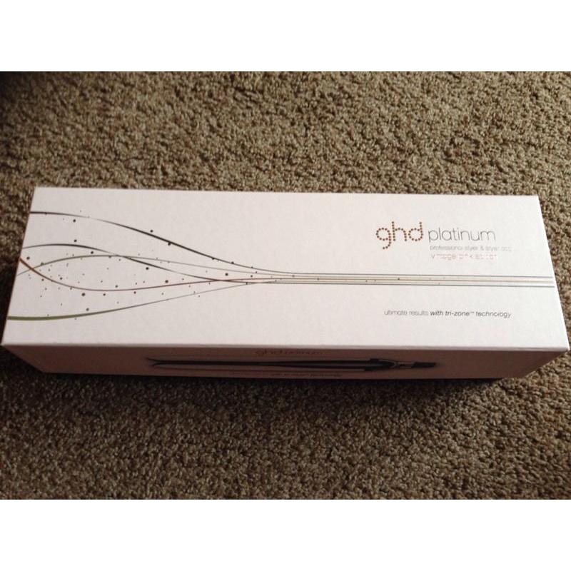 limited edition pink Ghd hair straighteners.