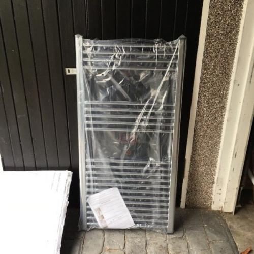 Crome towel radiator
