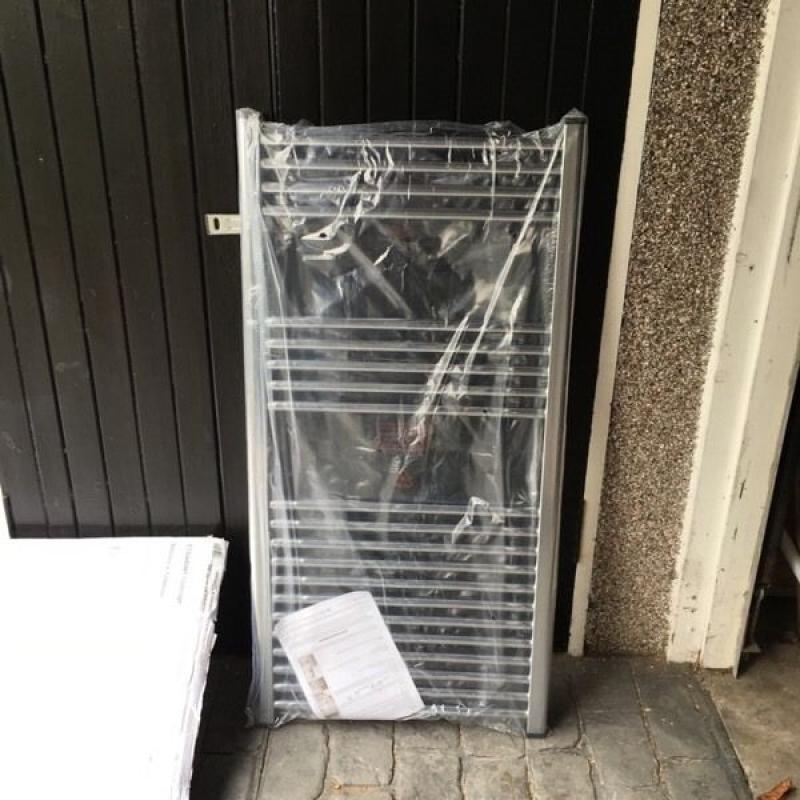 Crome towel radiator