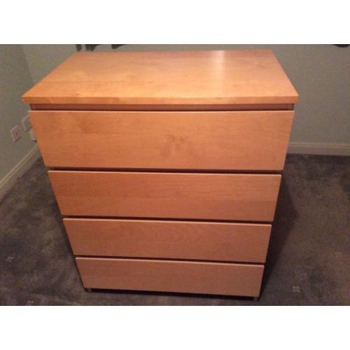IKEA malm drawers
