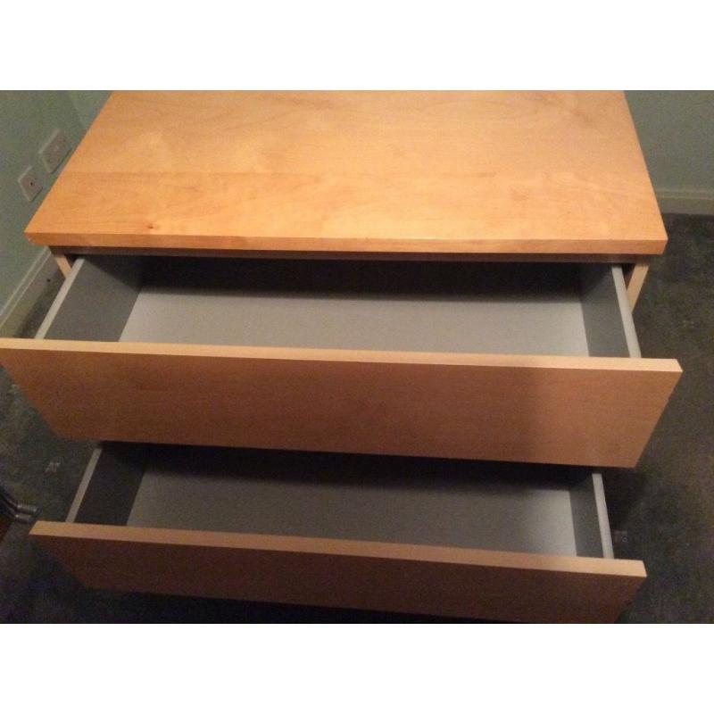 IKEA malm drawers