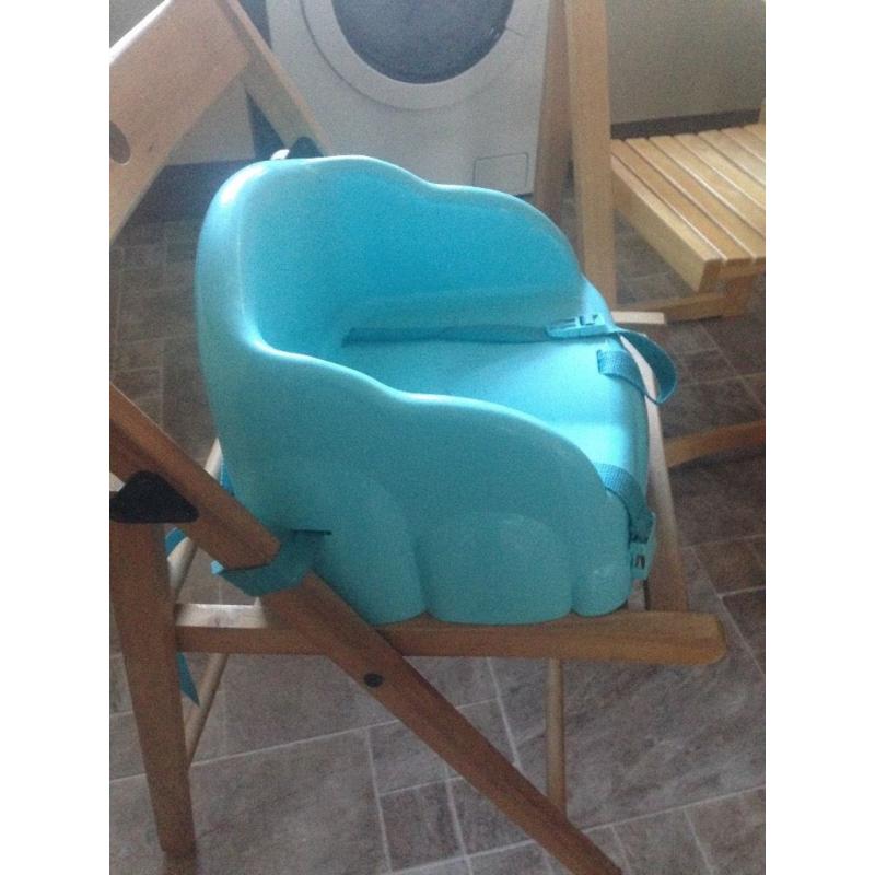 2 Blue Safety First Seat Boosters 6 months- 3 years