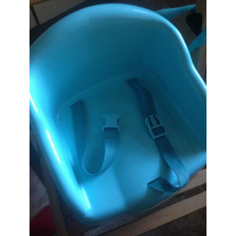 2 Blue Safety First Seat Boosters 6 months- 3 years