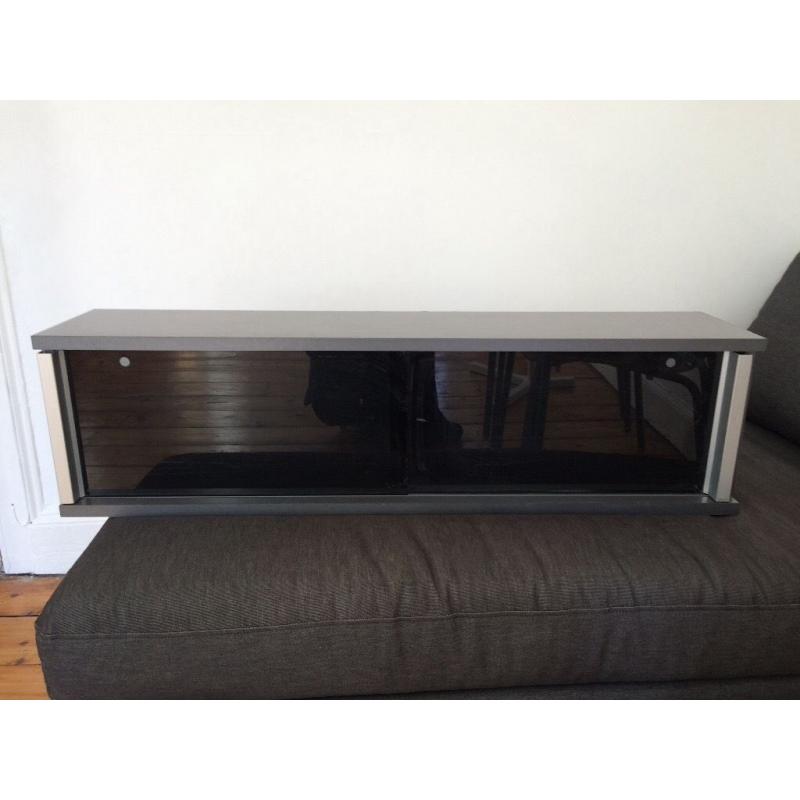 IKEA tinted glass wall cabinet