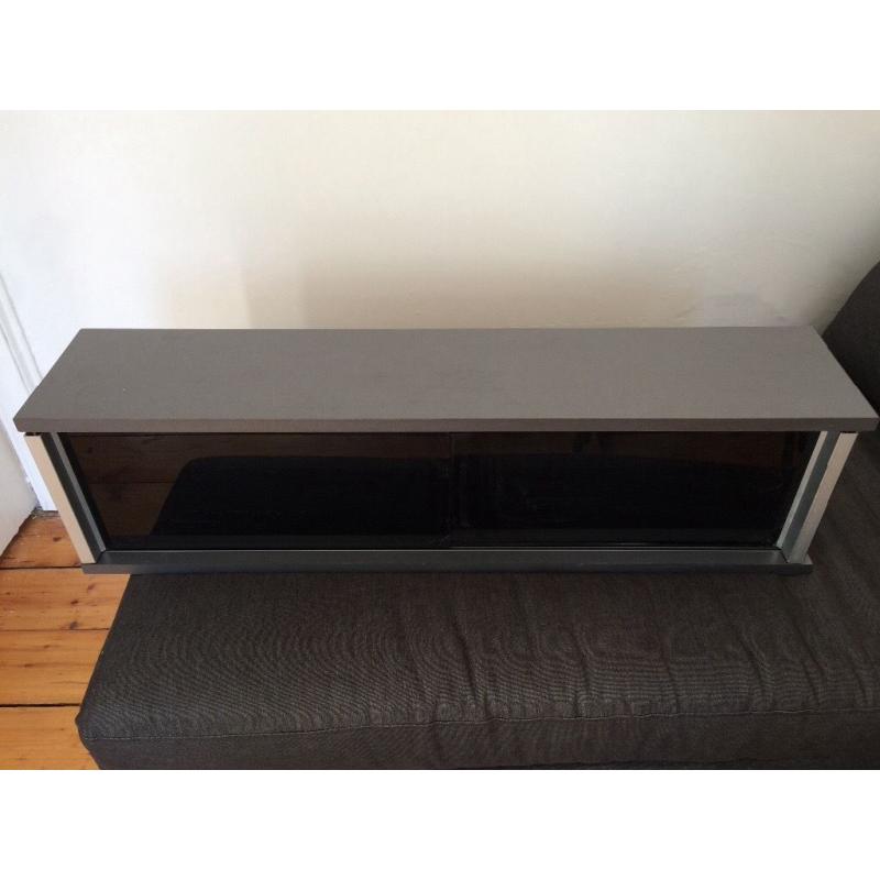 IKEA tinted glass wall cabinet