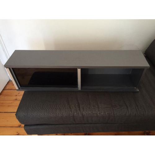 IKEA tinted glass wall cabinet