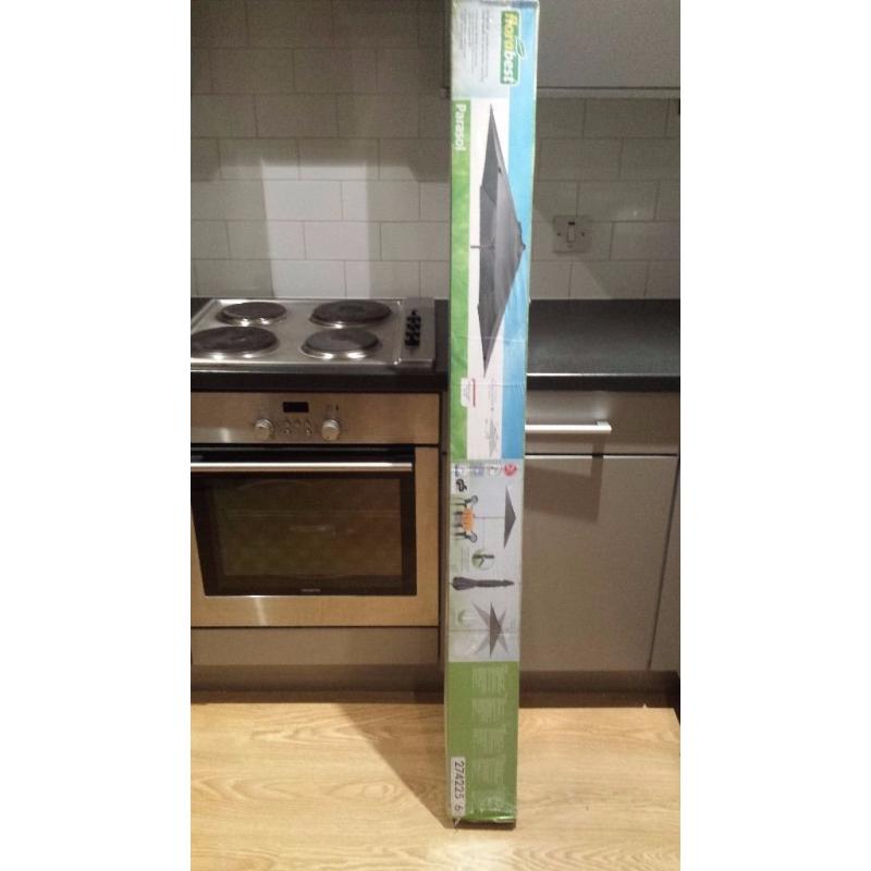 FLORABEST® Parasol Ø300x 249cm ( BRAND NEW SEALED )