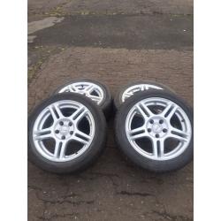 16 inch Fox alloy wheels 5 x 112