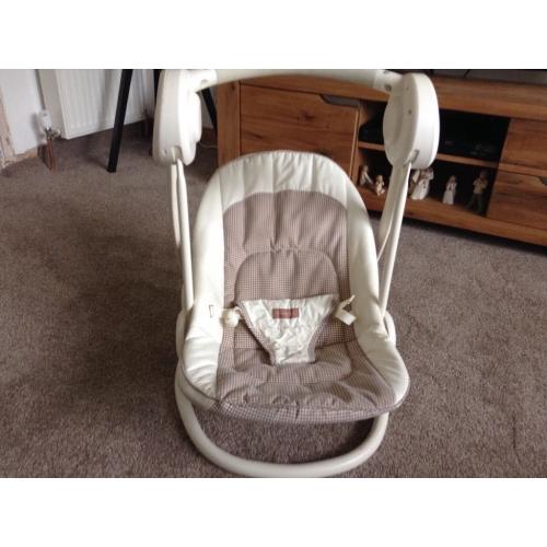 Baby swing chair