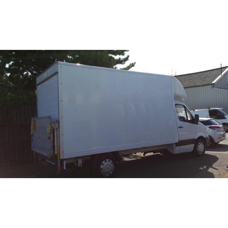 New Stock,Mercedes-Benz Sprinter 313 13.5 Foot Grp luton body With Tail Lift,car