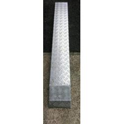 Galvanized steel ramps for boot or van