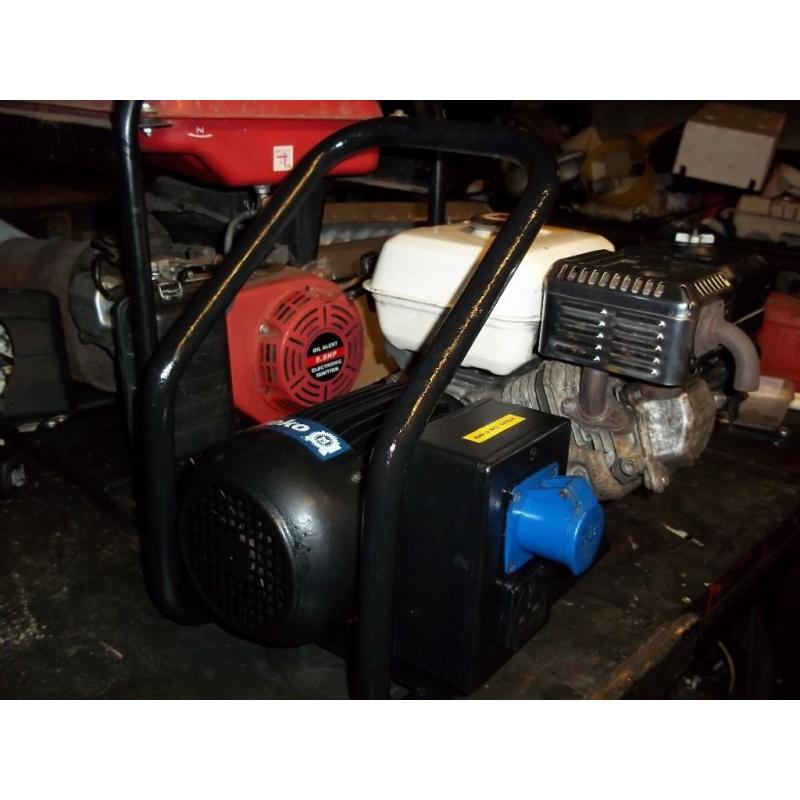 GENUINE 2KW BABY HONDA (GEKO) 4 STROKE PETROL GENERATOR WITH LOW OIL AUTOMATIC SHUTDOWN