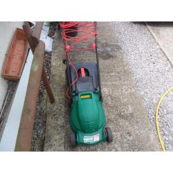 Qualcast Electric lawnmower - powered by bosch