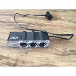 In car charger plus USB BRAND NEW