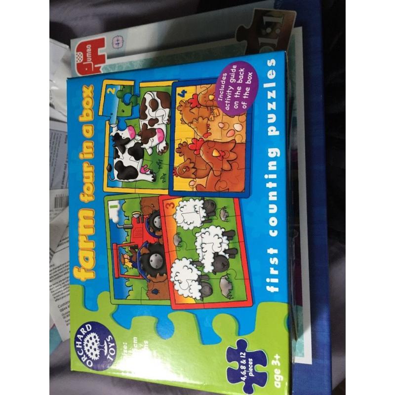 Children's number puzzle