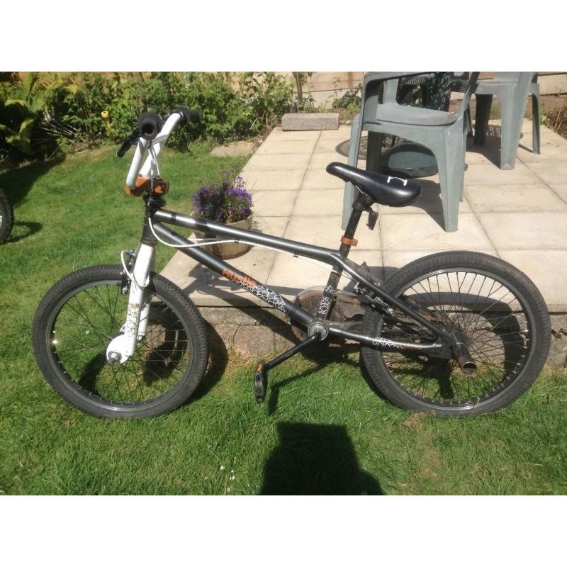 BMX Hustle with stunt pegs