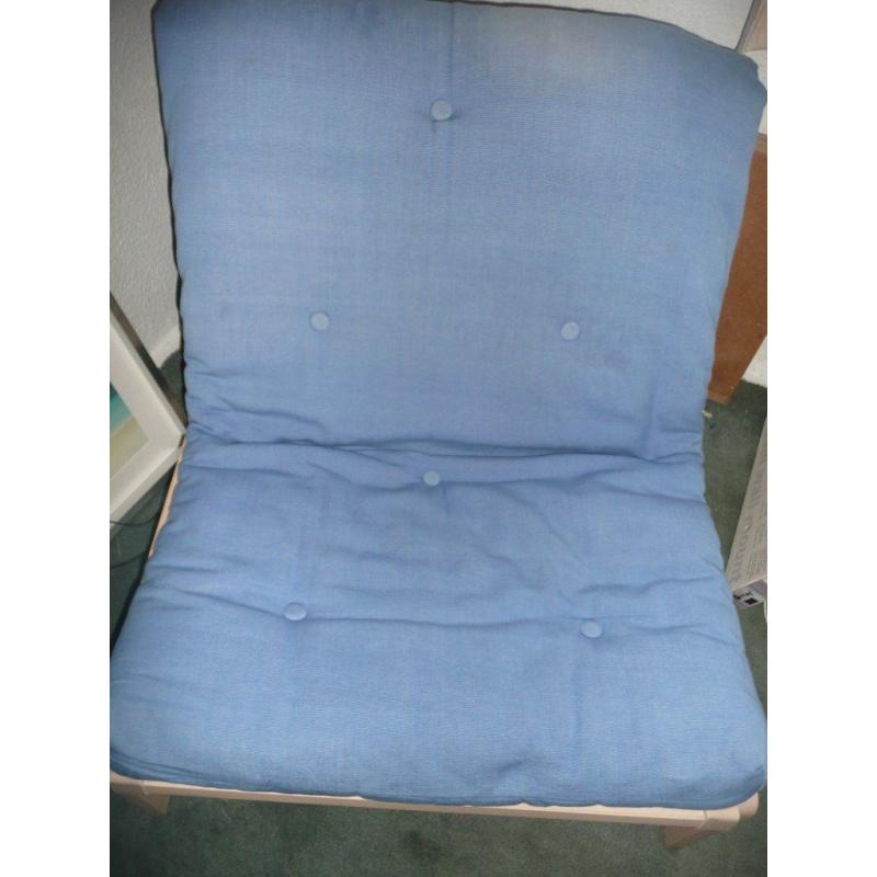 Futon company single solid birch wood,