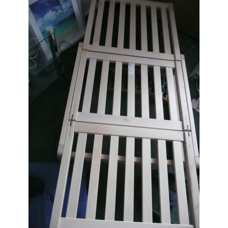 Futon company single solid birch wood,