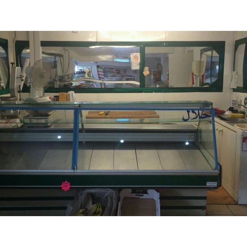 Display fridge meat counter chiller