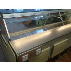 Display fridge meat counter chiller