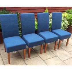 Set Of Four Dining Chairs.