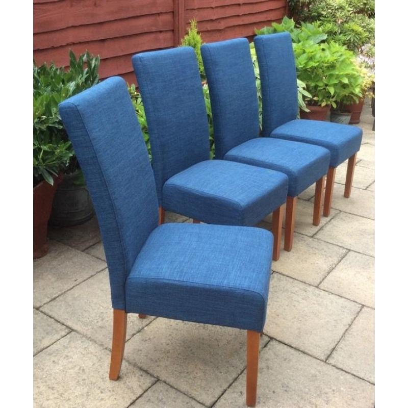 Set Of Four Dining Chairs.