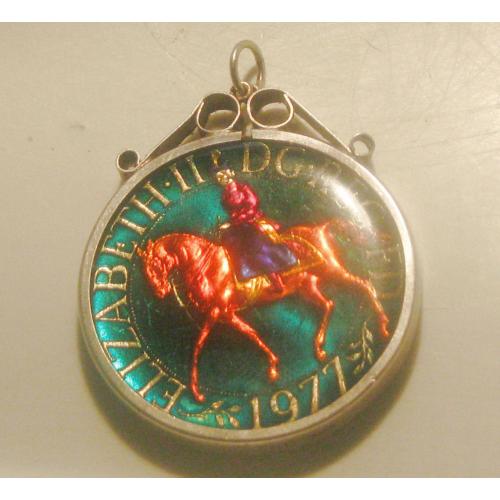 jubilee medal coin 1977