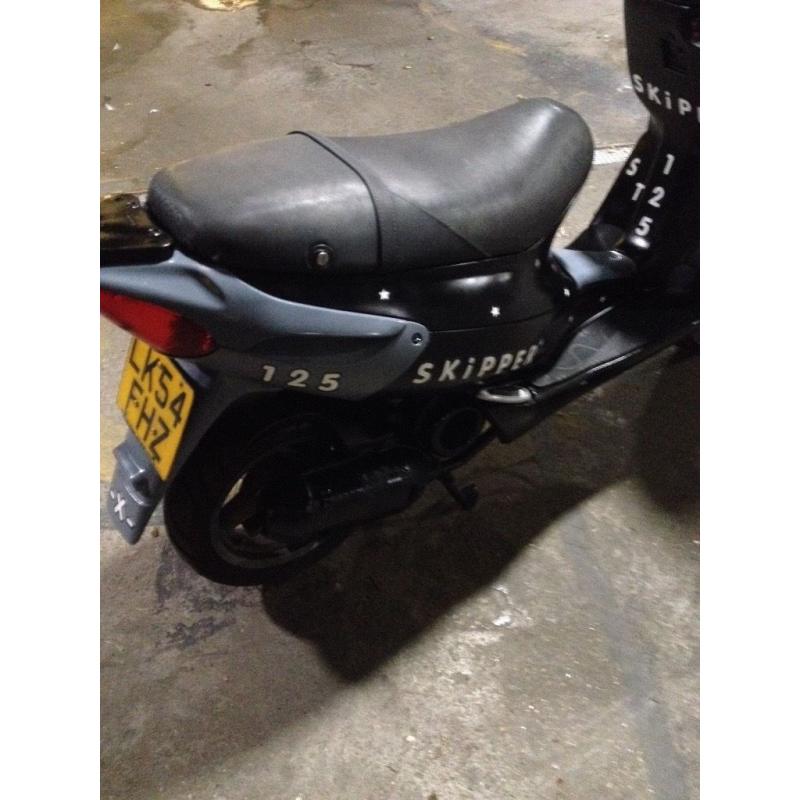 Piaggio skipper 125 mot logbook key