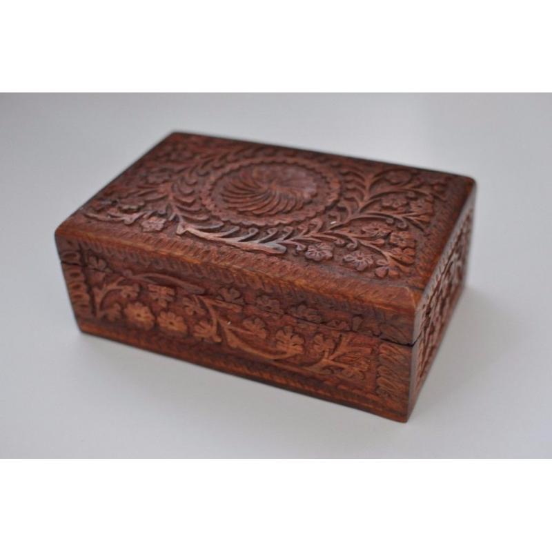 WOODEN JEWELRY BOX