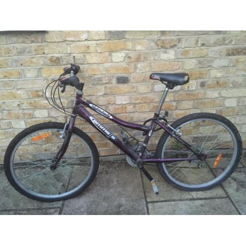 Small women's Emelle nightshade bicycle 5 gears