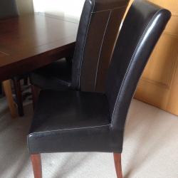 Dining table and 4 chairs