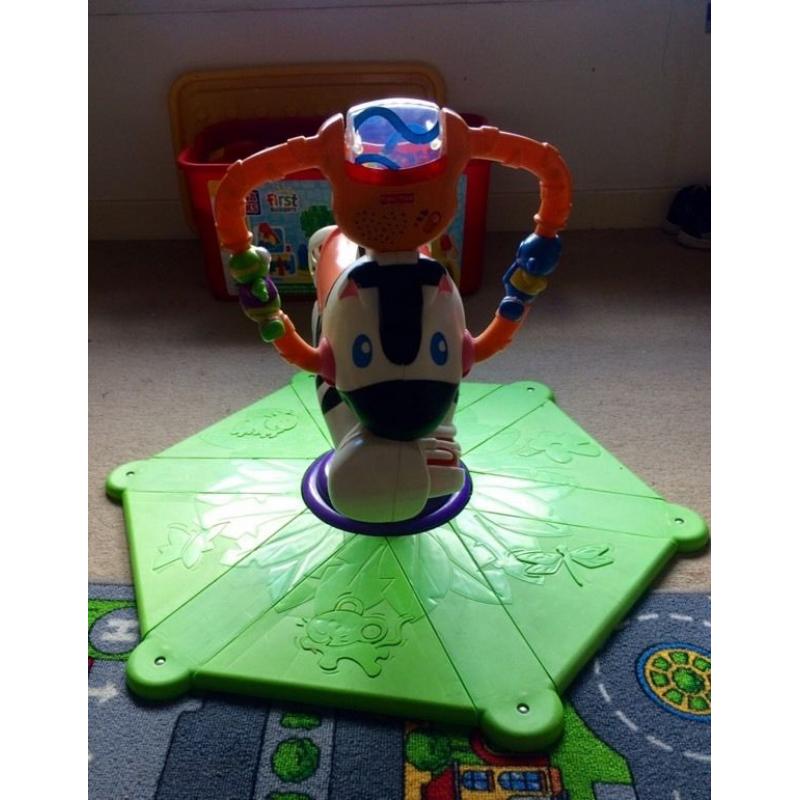 Fisher price bouncing zebra
