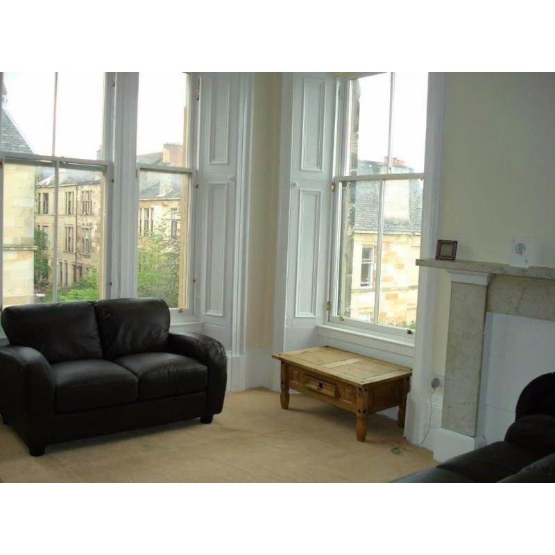 Double Bedroom Available In Spacious West End Flat? (rent inc council tax)