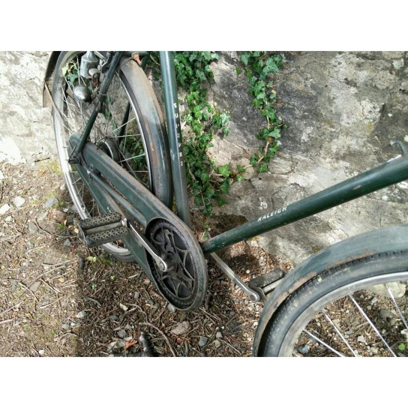 Vintage Raleigh bikes