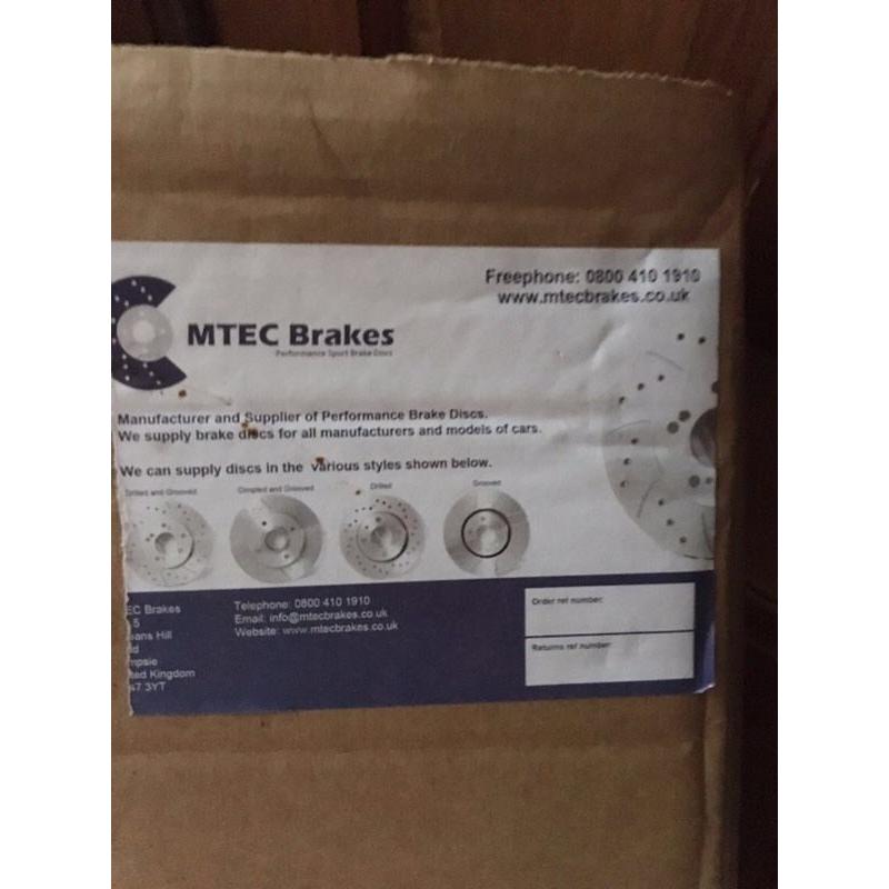 Tdi Bora MTEC front brake disks