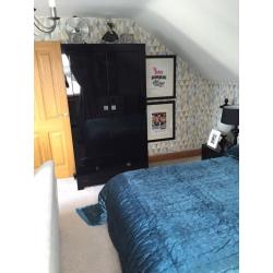 Black bedroom suite